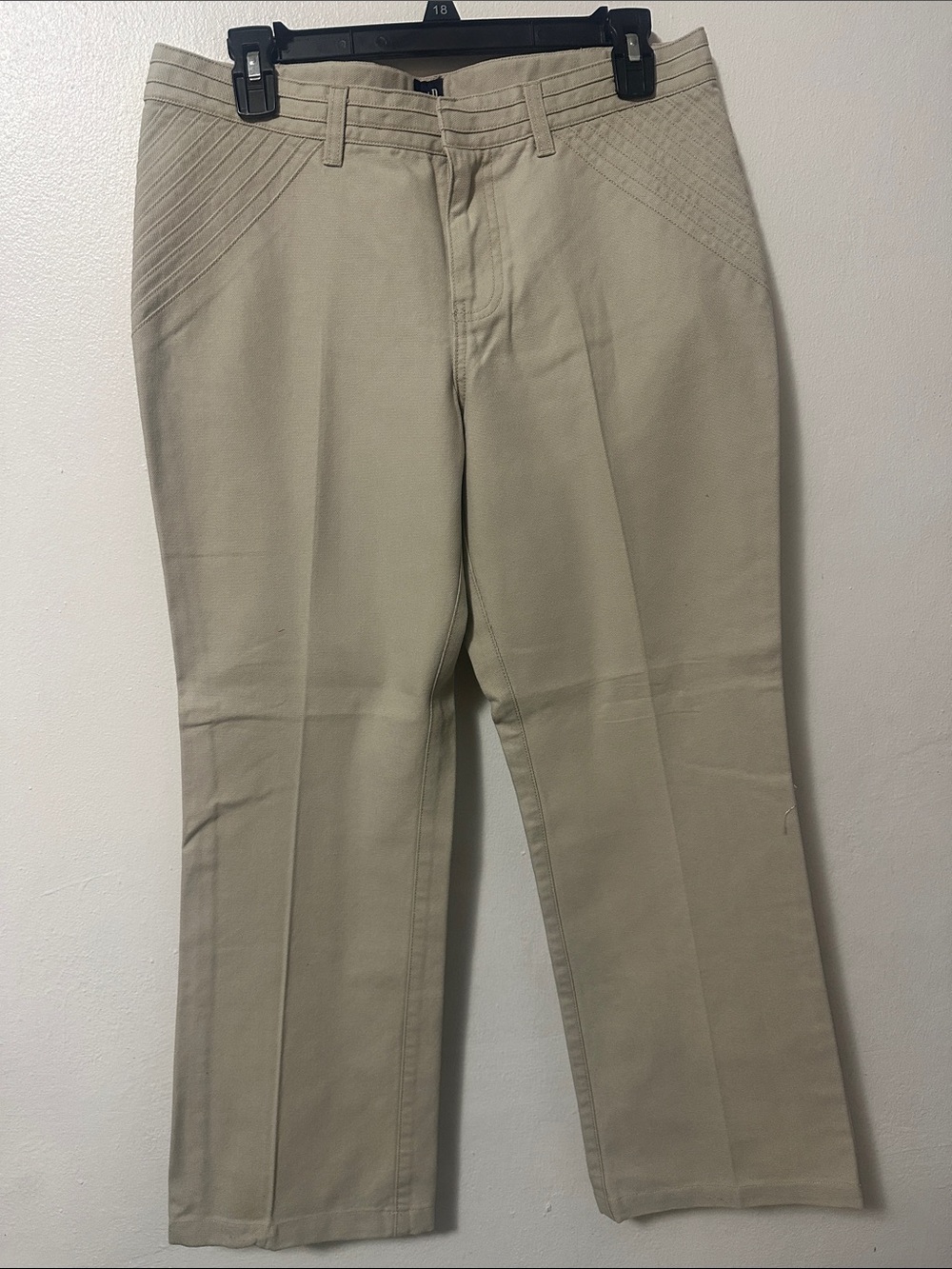 GAP Khaki Straight-Leg Chinos - Light Beige